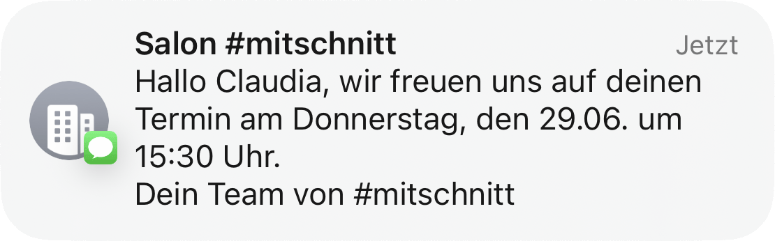 Terminerinnerung